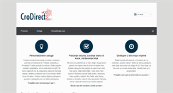 Desktop Screenshot of crodirect.net