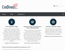 Tablet Screenshot of crodirect.net